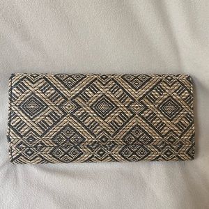 Tribal Print Clutch Bag